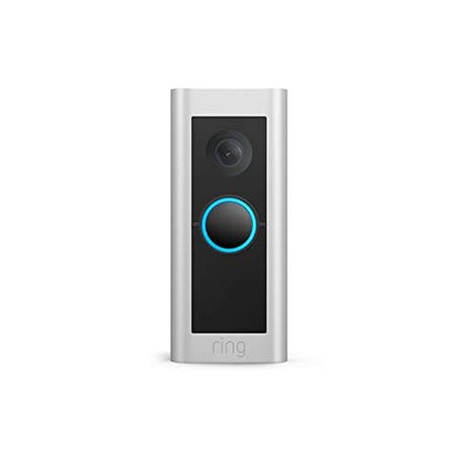 Ring Wired Doorbell Pro (newest model) – Best-in-class with cutting-edge features (existing doorbell wiring required)