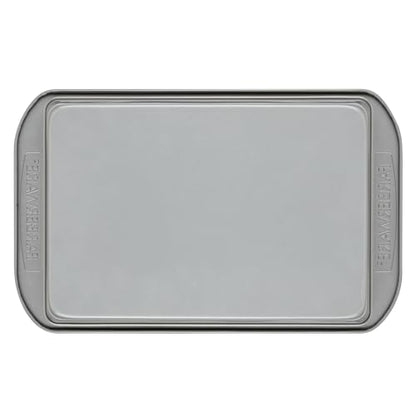 Farberware Nonstick Bakeware Baking Pan / Nonstick Cake Pan, Rectangle - 9 Inch x 13 Inch, Gray