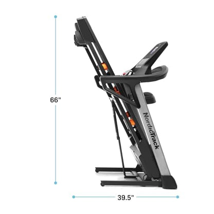 NordicTrack T Series Treadmill: Bluetooth-Enabled, Incline-Capable, 300 lbs Capacity