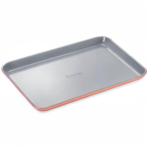 Caraway Non-Stick Ceramic Baking Sheet - Naturally Slick Coating Non-Toxic, PTFE & PFOA Free Perfect for Baking, Roasting, and More Medium Perracotta Medium 10'' x 15''