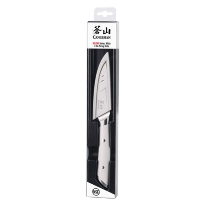 Cangshan HELENA Series German Steel Forged 3.5" Paring Knife with Sheath (White)