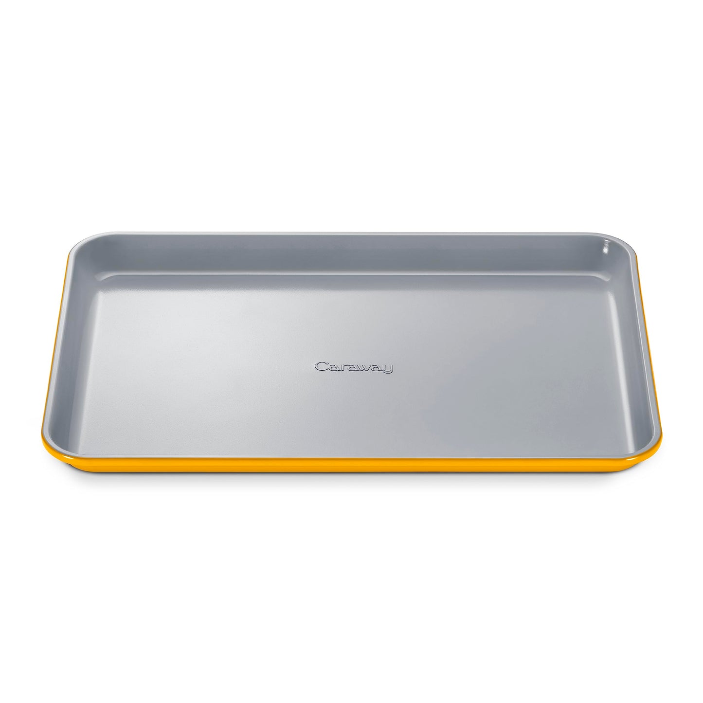 Caraway Non-Stick Ceramic Baking Sheet - Naturally Slick Ceramic Coating - Non-Toxic, PTFE & PFOA Free - Perfect for Baking, Roasting, and More - Medium (15" x 10") - Marigold