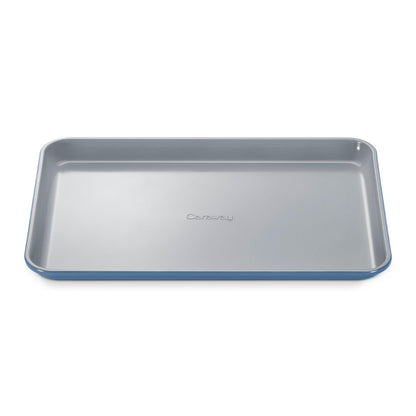 Caraway Non-Stick Ceramic Baking Sheet - Naturally Slick Ceramic Coating - Non-Toxic, PTFE & PFOA Free - Perfect for Baking, Roasting, and More - Medium (15" x 10") - Slate