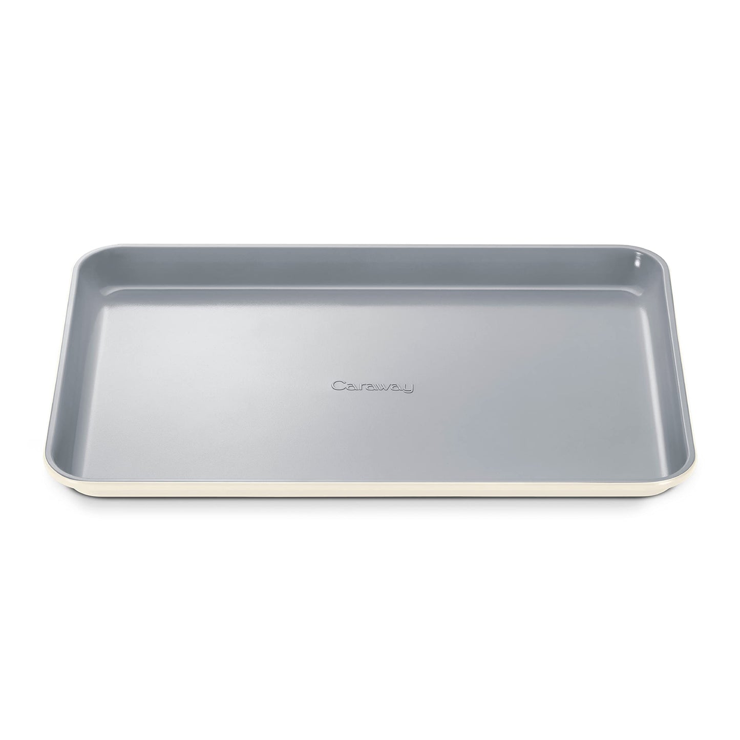 Caraway Non-Stick Ceramic Baking Sheet - Naturally Slick Ceramic Coating - Non-Toxic, PTFE & PFOA Free - Perfect for Baking, Roasting, and More - Medium (15" x 10") - Cream