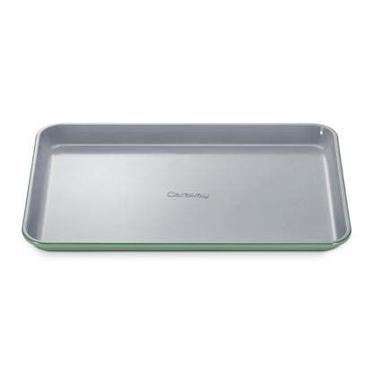 Caraway Non-Stick Ceramic Baking Sheet - Naturally Slick Ceramic Coating - Non-Toxic, PTFE & PFOA Free - Perfect for Baking, Roasting, and More - Medium (15" x 10") - Sage