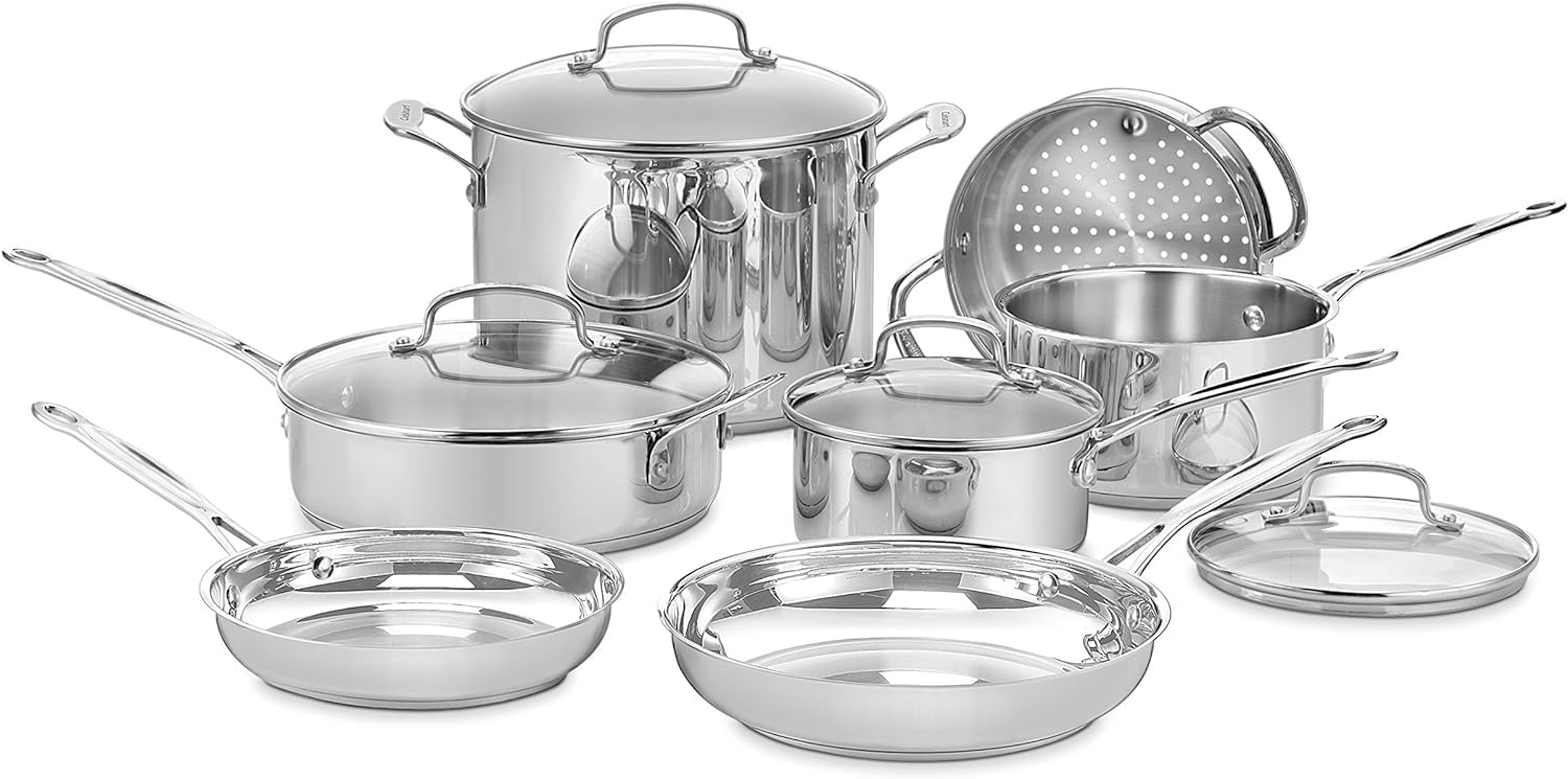 cuisinart-11-piece-cookware-set-chefs-classic-stainless-steel-collection-77-11g