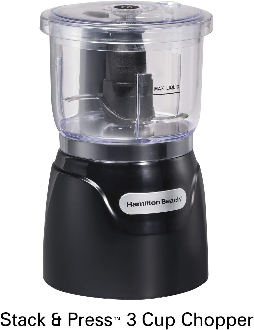 hamilton-beach-electric-vegetable-chopper-mini-food-processor-3-cup-350-watts-for-dicing-mincing-and-puree-black-72850