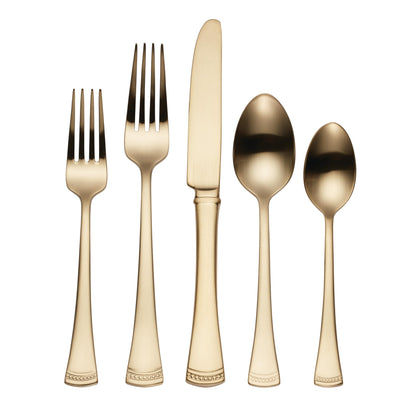 Lenox Portola, 3.40 LB, 20-Piece Flatware Set, Gold