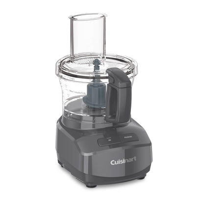 Cuisinart 7-Cup Sleek and Modern Design Food Processor with Two Easy Controls and Universal Blade for Chopping, Mixing, and Dough (Gray)