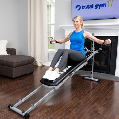 Total Gym Incline Workout Machine, Home Exercise Equipment w/ Board, 6 Resistance Levels