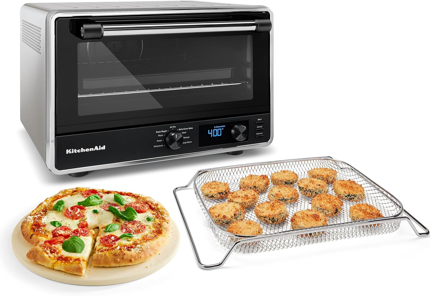 kitchenaid-digital-countertop-oven-with-air-fry-pizza-stone-kco128cu-contour-silver